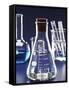 Laboratory equipments-null-Framed Stretched Canvas