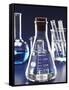 Laboratory equipments-null-Framed Stretched Canvas