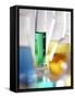 Laboratory Glassware-Tek Image-Framed Stretched Canvas