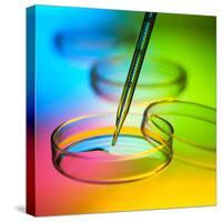 Laboratory Glassware-Tek Image-Stretched Canvas