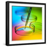 Laboratory Glassware-Tek Image-Framed Premium Photographic Print