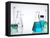 Laboratory Glassware-Tek Image-Framed Stretched Canvas