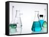 Laboratory Glassware-Tek Image-Framed Stretched Canvas
