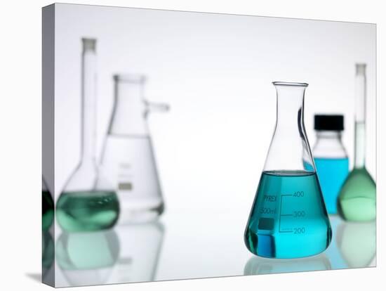 Laboratory Glassware-Tek Image-Stretched Canvas