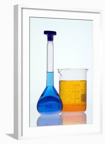 Laboratory Glassware-Paul Rapson-Framed Premium Photographic Print