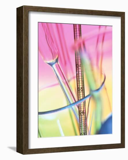 Laboratory Glassware-Tek Image-Framed Photographic Print