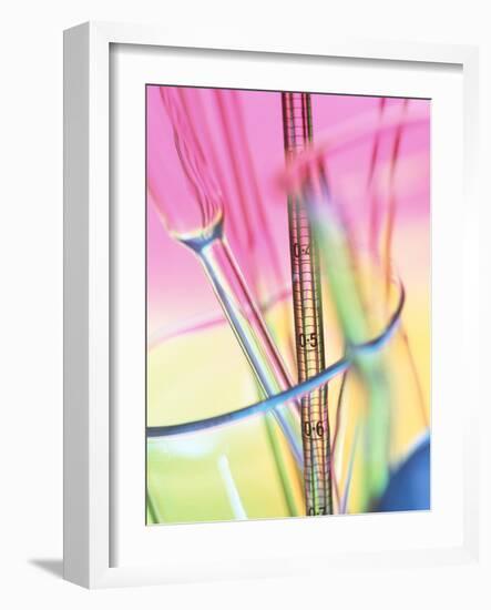 Laboratory Glassware-Tek Image-Framed Photographic Print