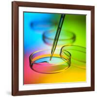 Laboratory Glassware-Tek Image-Framed Photographic Print
