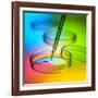 Laboratory Glassware-Tek Image-Framed Photographic Print