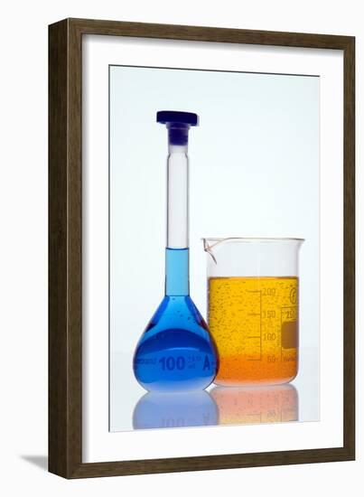 Laboratory Glassware-Paul Rapson-Framed Photographic Print