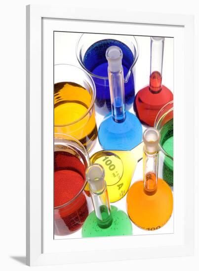 Laboratory Glassware-Paul Rapson-Framed Photographic Print