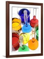 Laboratory Glassware-Paul Rapson-Framed Photographic Print