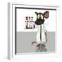 Laboratory Mouse, Conceptual Artwork-Friedrich Saurer-Framed Premium Photographic Print