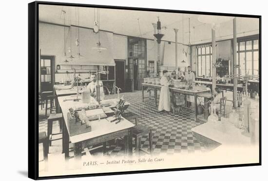 Laboratory, Pasteur Institute-null-Framed Stretched Canvas