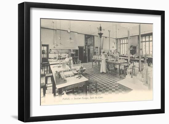 Laboratory, Pasteur Institute-null-Framed Art Print