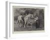 Labour and Love-George Augustus Holmes-Framed Giclee Print