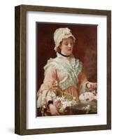 Labour of Love-Charles Edward Perugini-Framed Giclee Print