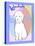 Labradoodle 1-Cathy Cute-Stretched Canvas