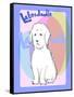 Labradoodle 1-Cathy Cute-Framed Stretched Canvas