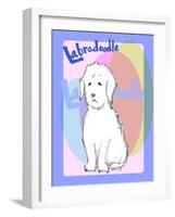 Labradoodle 1-Cathy Cute-Framed Giclee Print