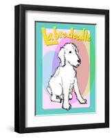 Labradoodle 2-Cathy Cute-Framed Premium Giclee Print