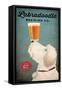 Labradoodle Brewing-Ryan Fowler-Framed Stretched Canvas