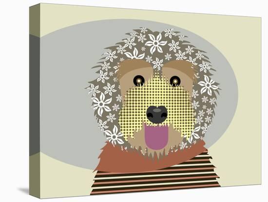 Labradoodle-Lanre Adefioye-Stretched Canvas