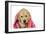Labrador (8 Week Old Pup) with Towel-null-Framed Photographic Print