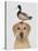 Labrador and Duck-Fab Funky-Stretched Canvas