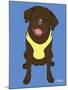 Labrador Chocolate-Tomoyo Pitcher-Mounted Giclee Print