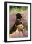 Labrador Dogs, Yellow Chocolate and Black-null-Framed Photographic Print