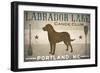 Labrador Lake Chocolate Lab-Ryan Fowler-Framed Premium Giclee Print