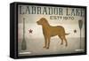 Labrador Lake Yellow Lab-Ryan Fowler-Framed Stretched Canvas