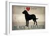 Labrador Love I-Ryan Fowler-Framed Premium Giclee Print