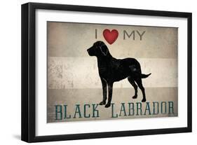 Labrador Love I-Ryan Fowler-Framed Art Print
