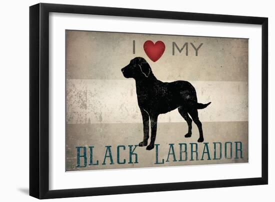 Labrador Love I-Ryan Fowler-Framed Art Print