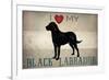 Labrador Love I-Ryan Fowler-Framed Art Print