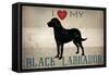 Labrador Love I-Ryan Fowler-Framed Stretched Canvas