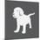 Labrador Puppies-yod67-Mounted Art Print