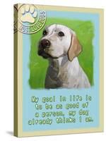 Labrador Retriever 1-Cathy Cute-Stretched Canvas