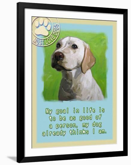 Labrador Retriever 1-Cathy Cute-Framed Giclee Print