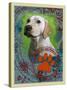 Labrador Retriever 2-Cathy Cute-Stretched Canvas