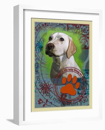 Labrador Retriever 2-Cathy Cute-Framed Giclee Print