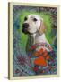 Labrador Retriever 2-Cathy Cute-Stretched Canvas