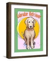 Labrador Retriever 3-Cathy Cute-Framed Giclee Print