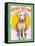 Labrador Retriever 3-Cathy Cute-Framed Stretched Canvas