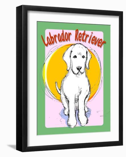 Labrador Retriever 4-Cathy Cute-Framed Giclee Print