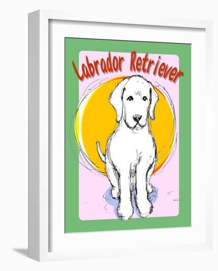 Labrador Retriever 4-Cathy Cute-Framed Giclee Print