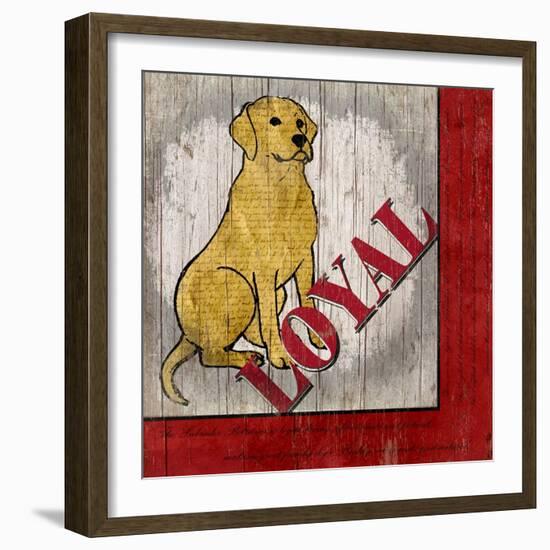 Labrador Retriever II-Karen Williams-Framed Giclee Print