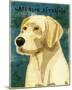 Labrador Retriever (NEW)-John W^ Golden-Mounted Art Print